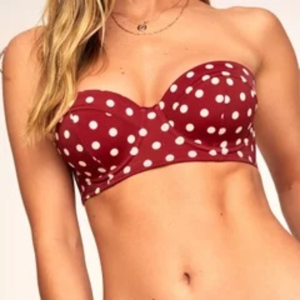 Adore Me Zayda Contour  swim bikini *Top Only* 34C ***NWOT***